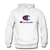 Cheerleader Champion Logo Parody Hoodie