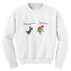 Chrome T Rex Christmas Google Dino Offline Sweatshirt