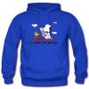 I Love To Read Snoopy Hoodie