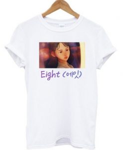 IU Feat Suga BTS Eight T-shirt