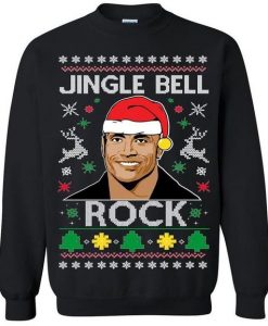 Jingle Bell The Rock Ugly Christmas Sweatshirt