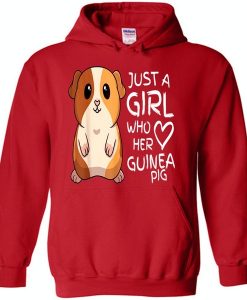 Just A Girl Who Loves Her Guinea Pig Hoodie