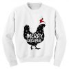 Merry Chickmas Parody Sweatshirt