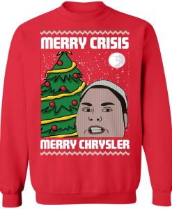 Merry Crisis Merry Chrysler Ugly Christmas Sweatshirt