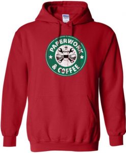 Paperwork And Coffee Logo Hoodie