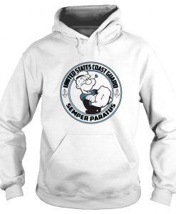 Popeye United States Coast Guard Semper Paratus Hoodie