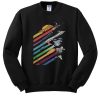 Rainbow Studio Ghibli Graphic Sweatshirt