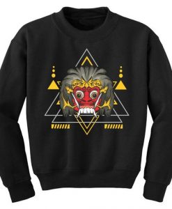 Rangda bali Graphic Sweatshirt