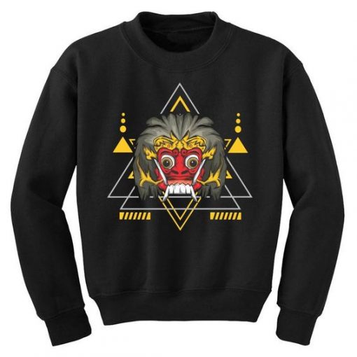 Rangda bali Graphic Sweatshirt