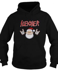 Santa Claus Sleicher Hoodie Pullover