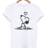 Snoopy In Love Cute T Shirt