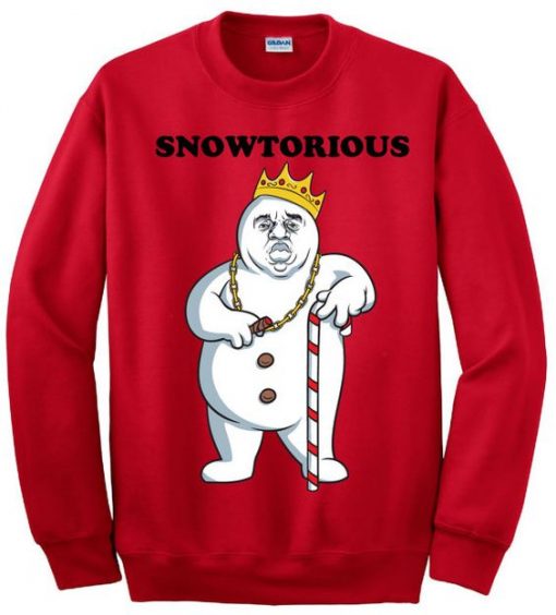 Snowtorius King of Snowman Sweatshirt