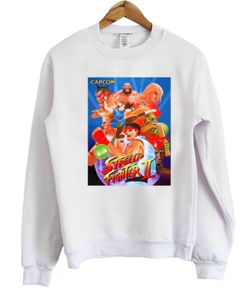 Street Fighter 2 Graphic Sweatshirt