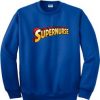 Supernurse Logo Sweatshirt