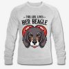 This Girl Loves Her Beagle Sweatshirt