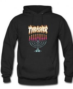 Thrasher Menorah Hoodie