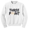 Three Point Basketball Sweatshirt
