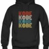 kobe kobe kobe font hoodie