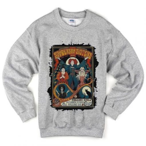 sanderson sisters crewneck sweatshirt