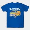 1970s Custom Econoline Van Faded Thrift Retro T Shirt