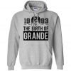 1993 The Birth Of Ariana Grande Hoodie