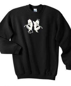 Angel and Devil graphic Sweatshirt