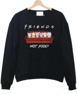 Animals Friends Not Food Crewneck sweatshirt