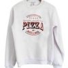 Authentic Pizza Graphic Sweatshirt