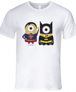 Batman VS Superman Funny Minion T Shirt