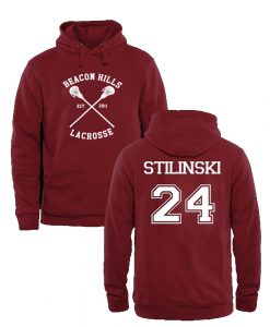 Beacon Hills Lacrosse Stilinski 24 Hoodie Pullover