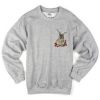 Bunny Pocket Print Sweatshirt
