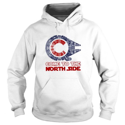 Chicago Cubs Millennium Falcon come to the North side Hoodie
