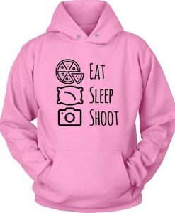 Eat Sleep Shoot List Hoodie