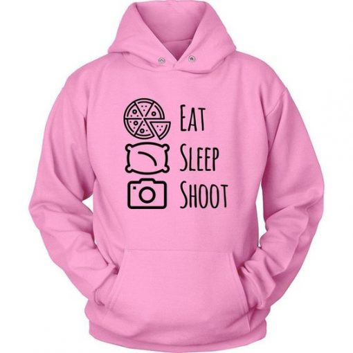 Eat Sleep Shoot List Hoodie