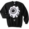 Eyeball Graphic Sweatshirt