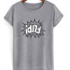 Flip Upside Down Font T Shirt