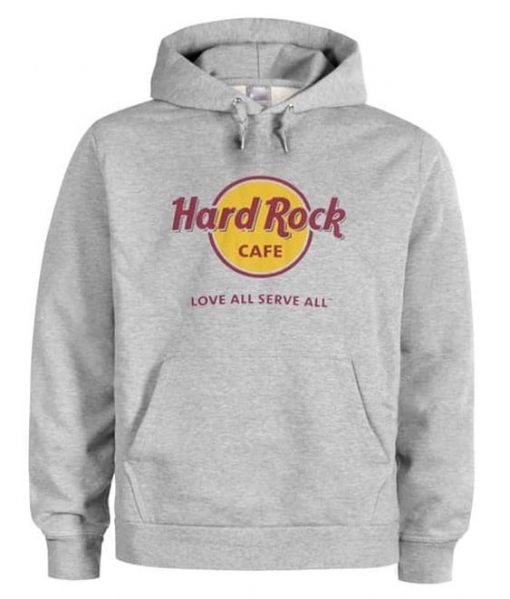 Hard Rock Cafe Love All Serve All Hoodie