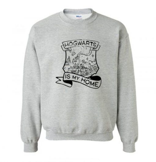 Hogwarts Is My Home Graphic Sweatshirt