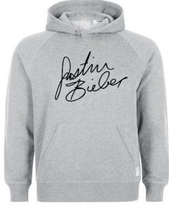 Justin Bieber Signature Hoodie