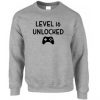Level 16 Unlocked Gamers Sweatshirt