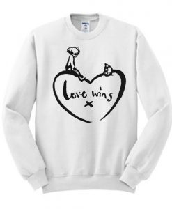 Love Wins Heart Sweatshirt