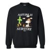 Nature Is Nurture Snoopy Sweatshirt