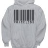 Priceless Barcode Graphic Hoodie
