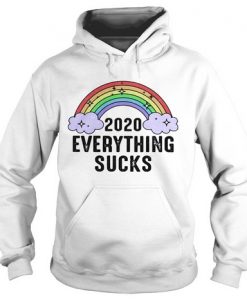 Rainbow 2020 Everything Sucks Hoodie