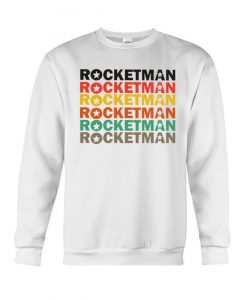 Rocketman Colorful Font Sweatshirt