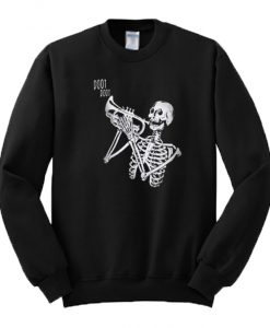 Skeleton Trumpet Sweatshirt