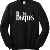 The Beatles Crewneck Sweatshirt Black