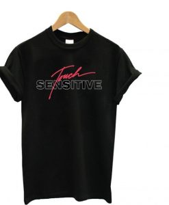 Touch Sensitive Font T Shirt