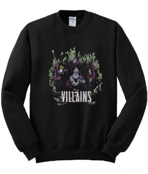 Villains Gathered Crewneck Sweatshirt