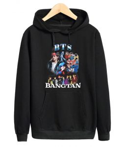 Vintage BTS Bangtan Hoodie Pullover